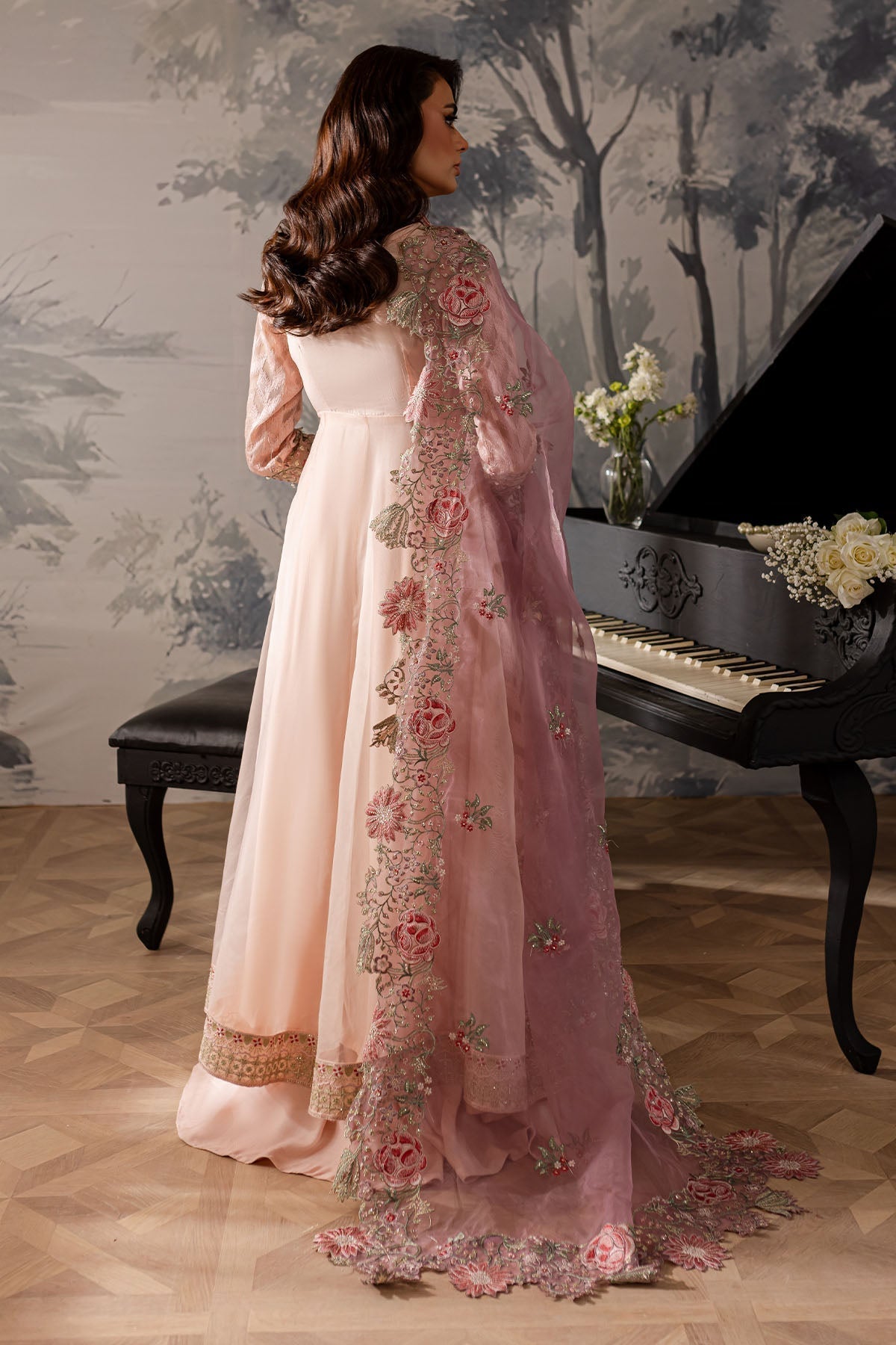Nureh | Elanora Formals 24|  NEL-55 - Pakistani Designer Dress - by Nureh | Type: Formal - 100% Original at Saira Sultan