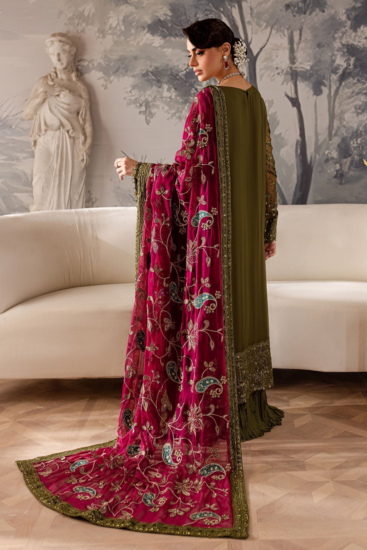Nureh | Elanora Formals 24| NEL-56 - Pakistani Designer Dress - by Nureh | Type: Formal - 100% Original at Saira Sultan