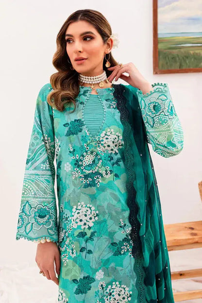 Nureh | Gardenia Lawn 24 | NSG-144 - Pakistani Designer Dress - by Nureh | Type: Luxury - 100% Original at Saira Sultan