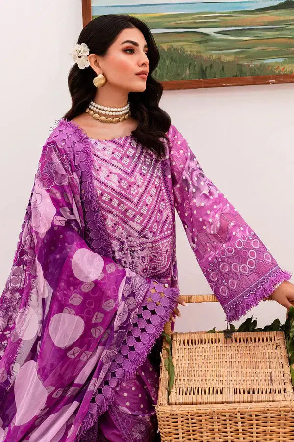 Nureh | Gardenia Lawn 24 | NSG-145 - Pakistani Designer Dress - by Nureh | Type: Luxury - 100% Original at Saira Sultan