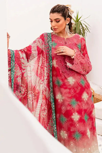 Nureh | Gardenia Lawn 24 | NSG-142 - Pakistani Designer Dress - by Nureh | Type: Luxury - 100% Original at Saira Sultan