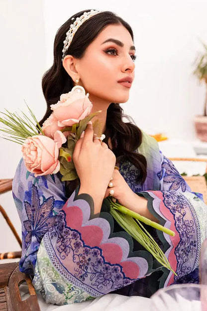 Nureh | Gardenia Lawn 24 | NSG-148 - Pakistani Designer Dress - by Nureh | Type: Luxury - 100% Original at Saira Sultan