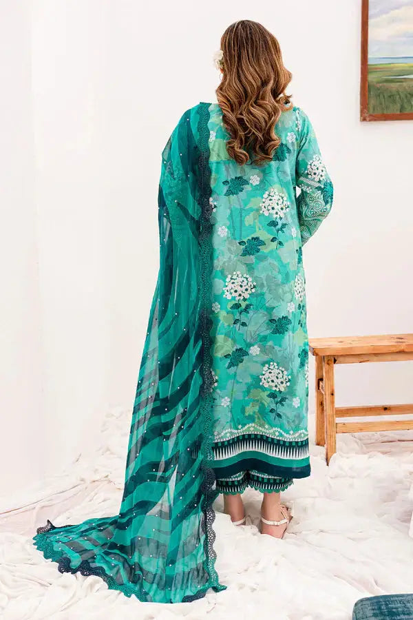 Nureh | Gardenia Lawn 24 | NSG-144 - Pakistani Designer Dress - by Nureh | Type: Luxury - 100% Original at Saira Sultan