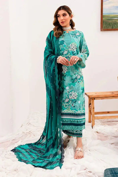 Nureh | Gardenia Lawn 24 | NSG-144 - Pakistani Designer Dress - by Nureh | Type: Luxury - 100% Original at Saira Sultan