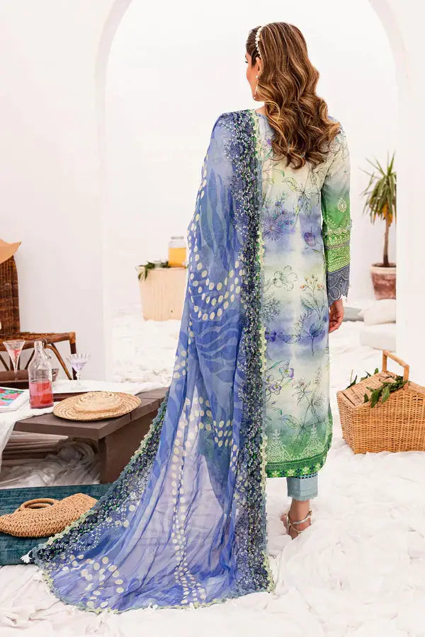 Nureh | Gardenia Lawn 24 | NSG-147 - Pakistani Designer Dress - by Nureh | Type: Luxury - 100% Original at Saira Sultan