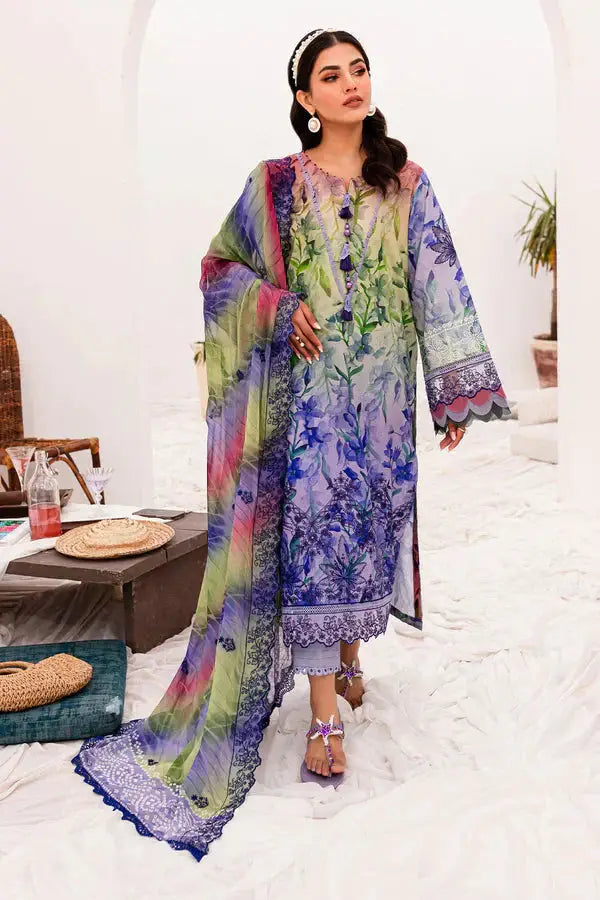 Nureh | Gardenia Lawn 24 | NSG-148 - Pakistani Designer Dress - by Nureh | Type: Luxury - 100% Original at Saira Sultan