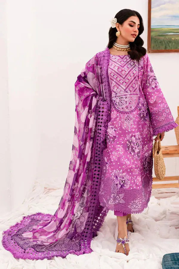 Nureh | Gardenia Lawn 24 | NSG-145 - Pakistani Designer Dress - by Nureh | Type: Luxury - 100% Original at Saira Sultan