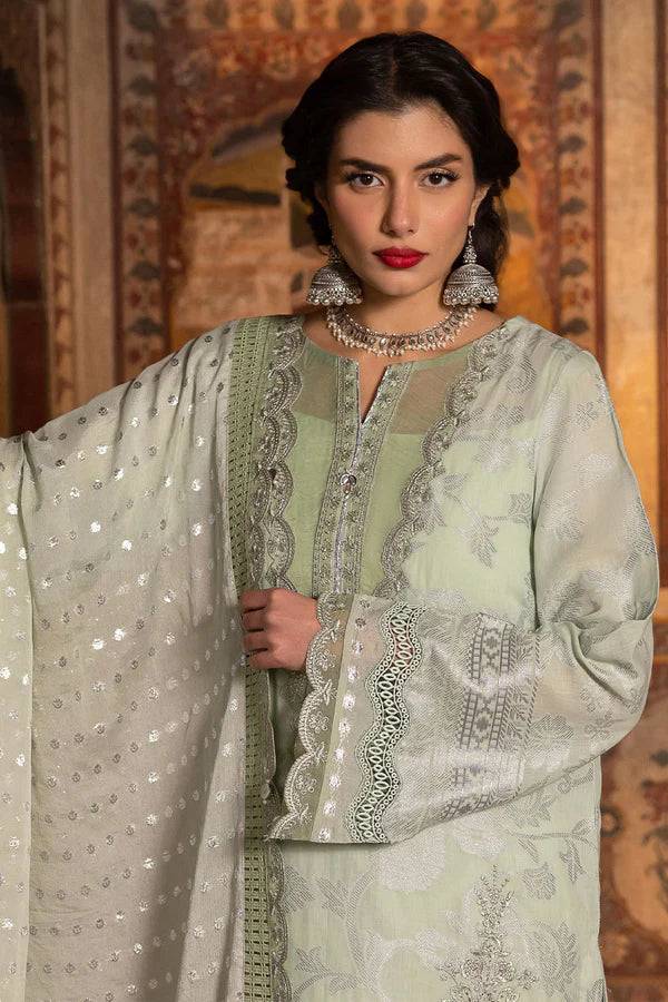 Nureh | Jacquard Lawn | Lamour - Pakistani Designer Dress - by Nureh | Type: Luxury - 100% Original at Saira Sultan