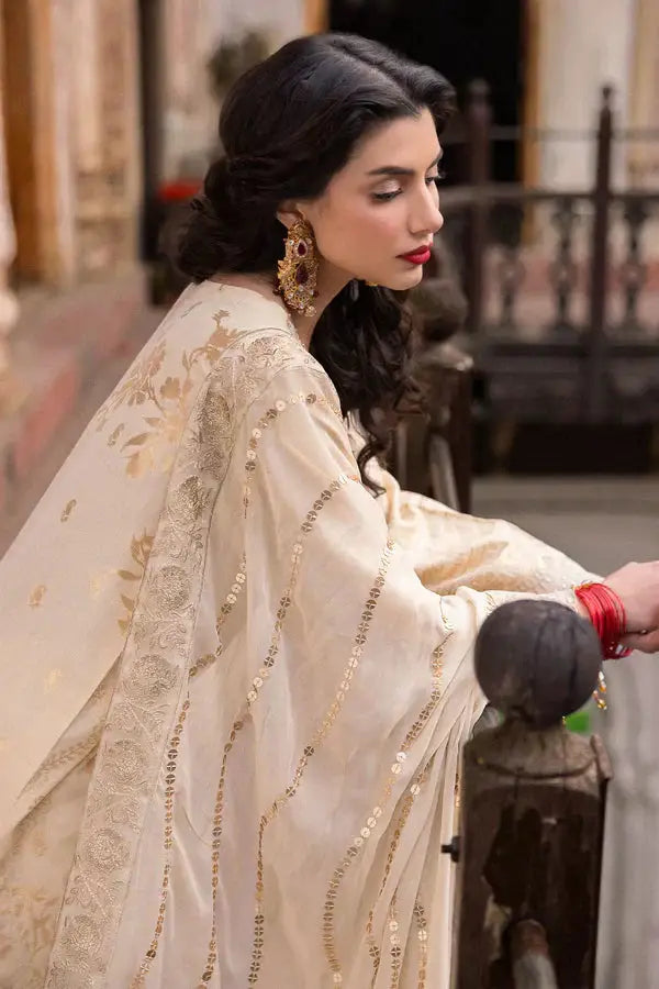 Nureh | Jacquard Lawn | Alif - Pakistani Designer Dress - by Nureh | Type: Luxury - 100% Original at Saira Sultan