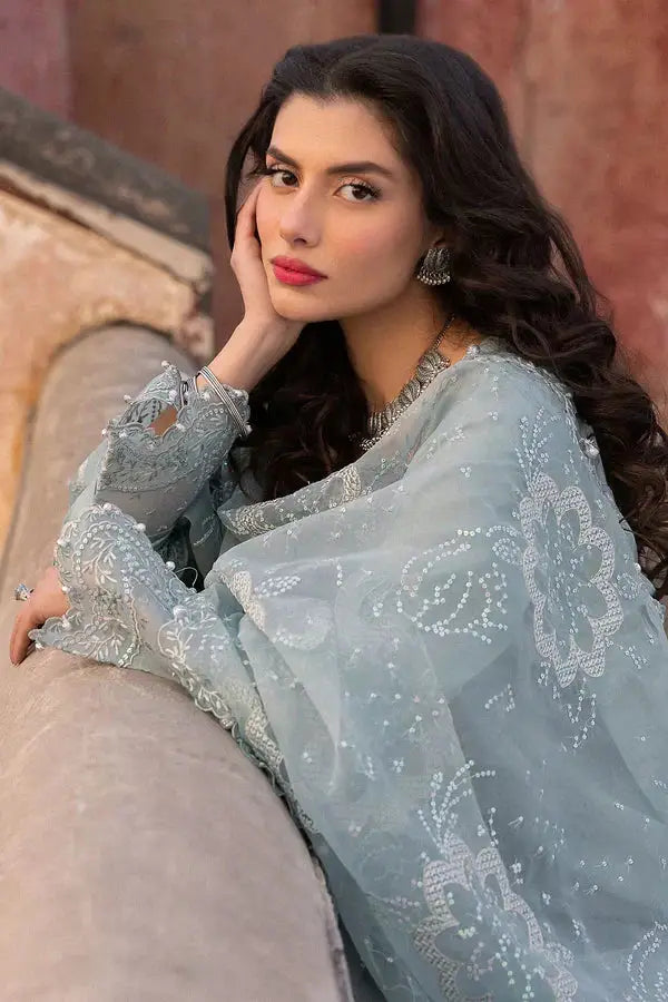 Nureh | Jacquard Lawn | Vasl - Pakistani Designer Dress - by Nureh | Type: Luxury - 100% Original at Saira Sultan