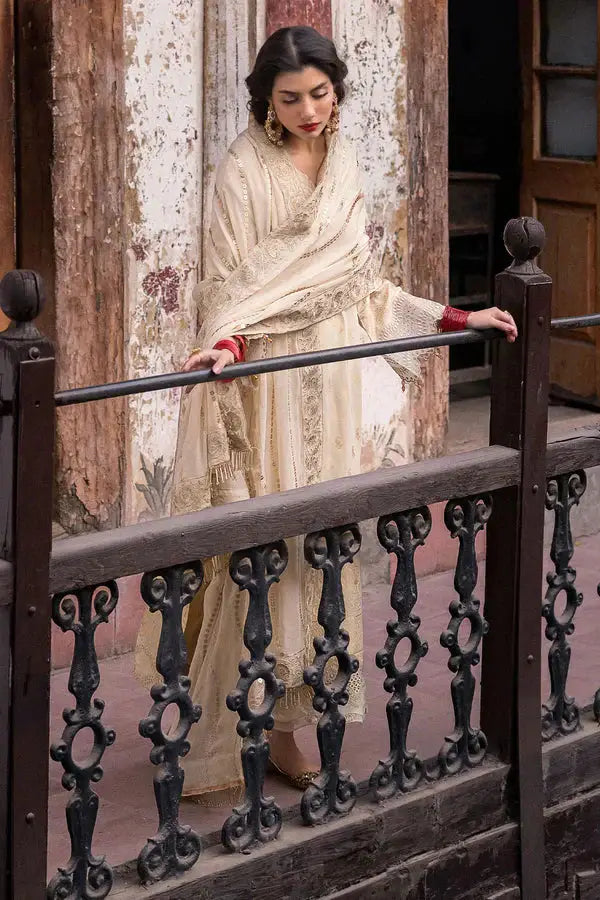 Nureh | Jacquard Lawn | Alif - Pakistani Designer Dress - by Nureh | Type: Luxury - 100% Original at Saira Sultan