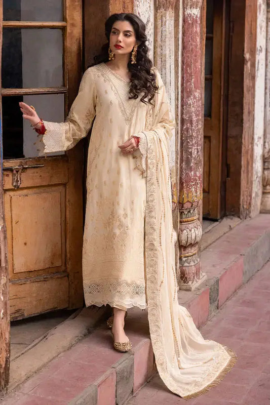 Nureh | Jacquard Lawn | Alif - Pakistani Designer Dress - by Nureh | Type: Luxury - 100% Original at Saira Sultan