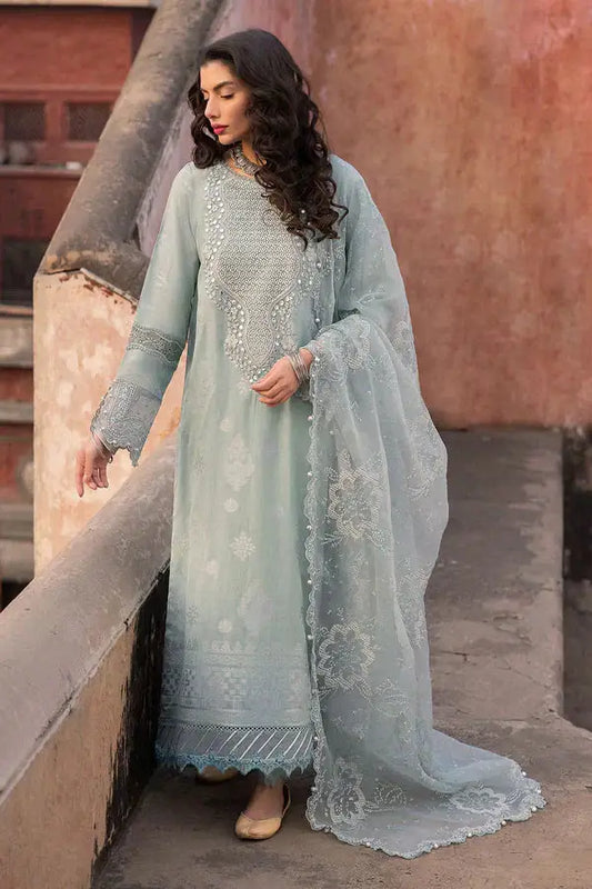 Nureh | Jacquard Lawn | Vasl - Pakistani Designer Dress - by Nureh | Type: Luxury - 100% Original at Saira Sultan