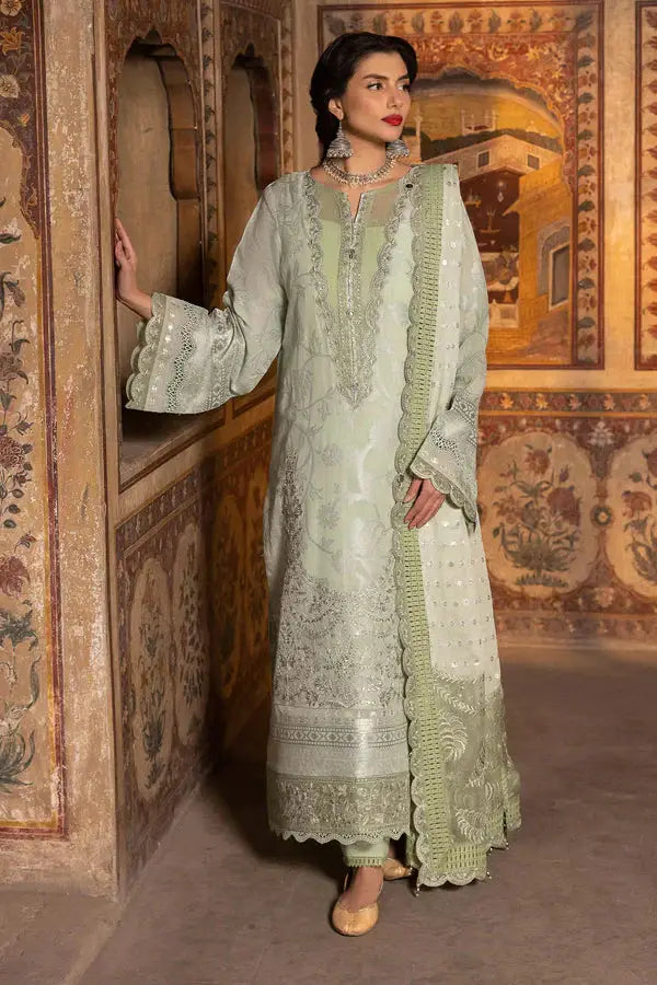 Nureh | Jacquard Lawn | Lamour - Pakistani Designer Dress - by Nureh | Type: Luxury - 100% Original at Saira Sultan