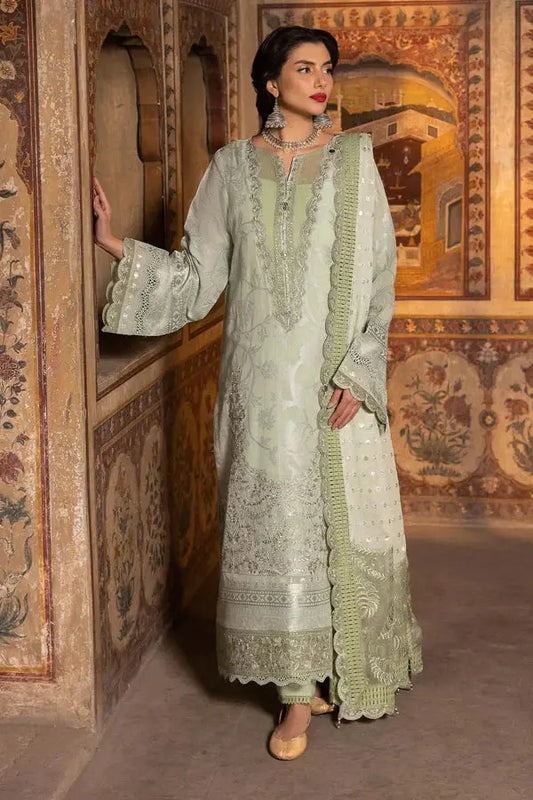 Nureh | Jacquard Lawn | Lamour - Pakistani Designer Dress - by Nureh | Type: Luxury - 100% Original at Saira Sultan
