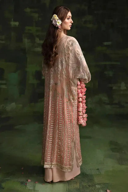 Nureh | Wedding Formals 24 | Sheer Pink - Pakistani Designer Dress - by Nureh | Type: Bridal - 100% Original at Saira Sultan