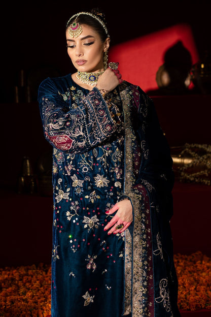 Nureh | Maya Velvet |  NW-90 - Pakistani Designer Dress - by Nureh | Type: Ladies Clothes - 100% Original at Saira Sultan