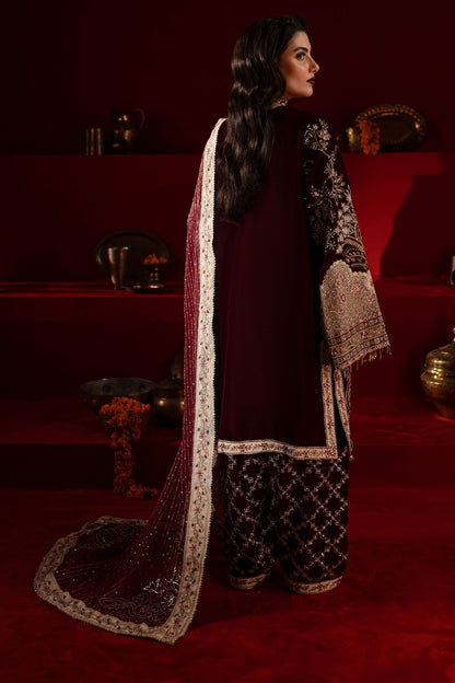 Nureh | Maya Velvet |  NW-89 - Pakistani Designer Dress - by Nureh | Type: Ladies Clothes - 100% Original at Saira Sultan