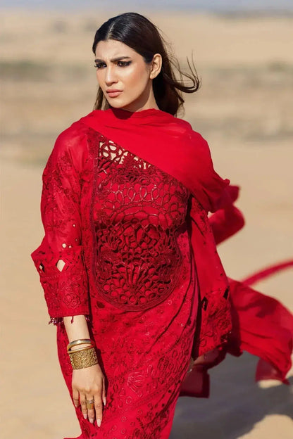 Nureh | Sehra Swiss Voil Lawn | AURORA - NE-79 - Pakistani Designer Dress - by Nureh | Type: Luxury - 100% Original at Saira Sultan