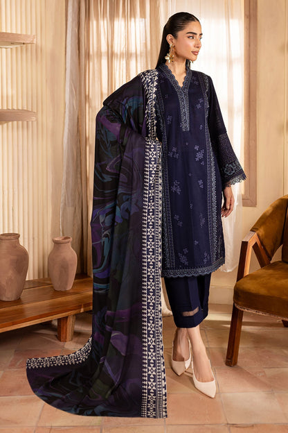 Nureh | Shades of Winter | NP-582 XS Khaddar Navy Blue