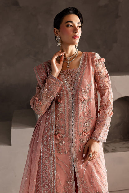 Nureh | Wedding Formals 24 | FP-144 M Nude Pink Organza