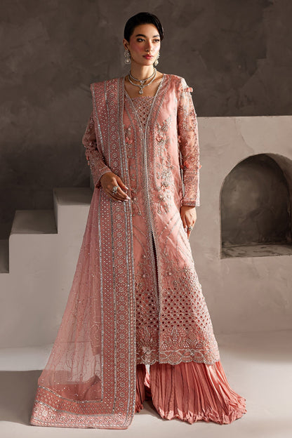 Nureh | Wedding Formals 24 | FP-144 XS Nude Pink Organza