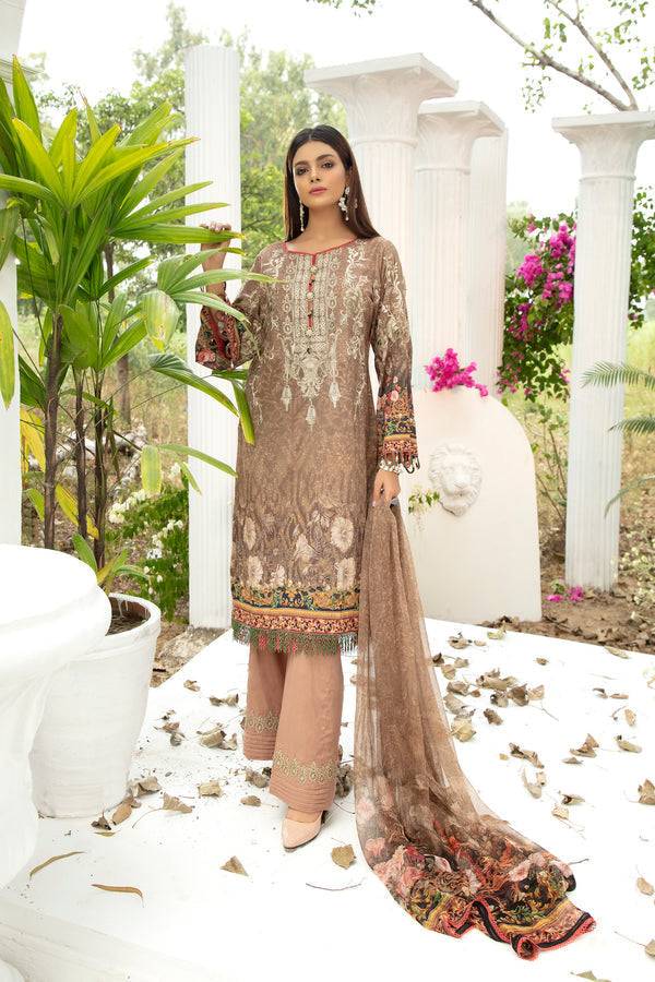 House of Nawab | Lawn Collection 24 | SAHIBO - Pakistani Designer Dress - by House of Nawab | Type: Luxury - 100% Original at Saira Sultan