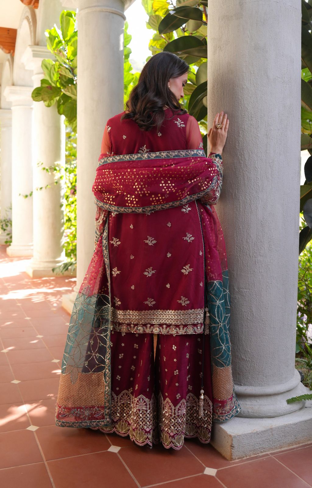 Inayat | Festive Formals | ORIANA - Pakistani Designer Dress - by Inayat - Type : Ladies Clothes - 100% Original at Saira Sultan