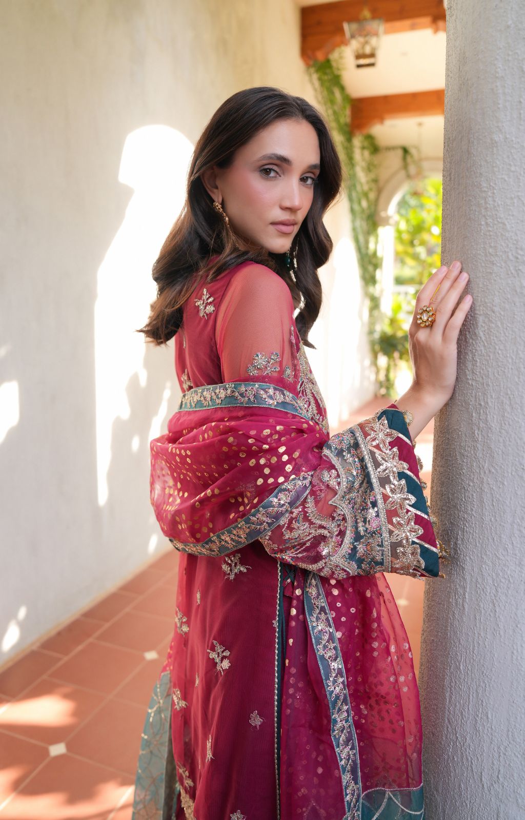 Inayat | Festive Formals | ORIANA - Pakistani Designer Dress - by Inayat - Type : Ladies Clothes - 100% Original at Saira Sultan