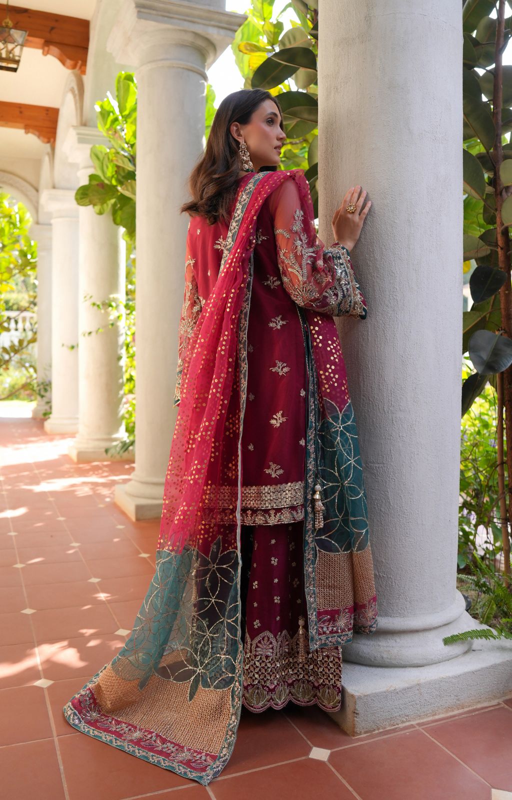 Inayat | Festive Formals | ORIANA - Pakistani Designer Dress - by Inayat - Type : Ladies Clothes - 100% Original at Saira Sultan