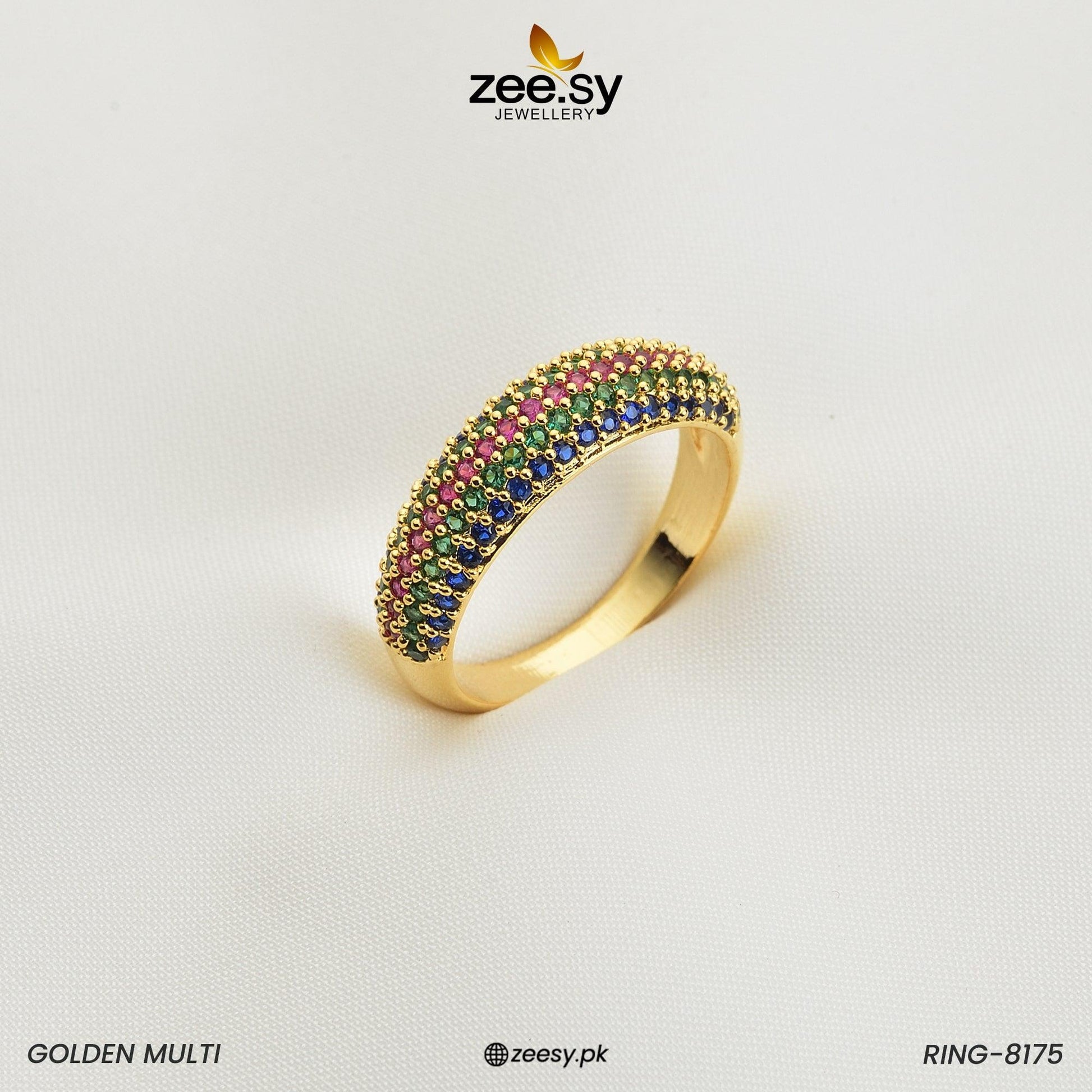 Ring-8175 Golden Multi