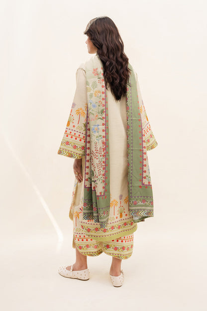 Maryum N Maria | Latte Layers Pret | MUTED MACCHIATO - MWS5828 by Maryum N Maria - Designer Dress  - Type : Ladies Clothes - Available at Saira Sultan - 100% Original 