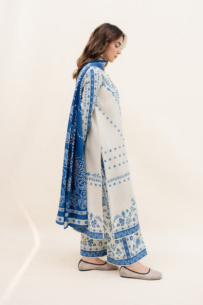 Maryum N Maria | Latte Layers Pret | COCOA CALM - MWS5827 by Maryum N Maria - Designer Dress  - Type : Ladies Clothes - Available at Saira Sultan - 100% Original 