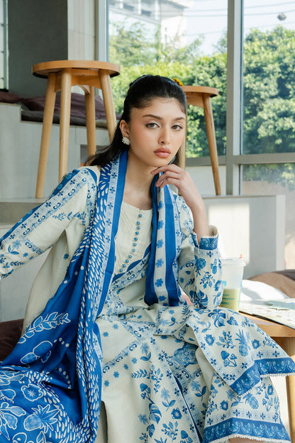 Maryum N Maria | Latte Layers Pret | COCOA CALM - MWS5827 by Maryum N Maria - Designer Dress  - Type : Ladies Clothes - Available at Saira Sultan - 100% Original 