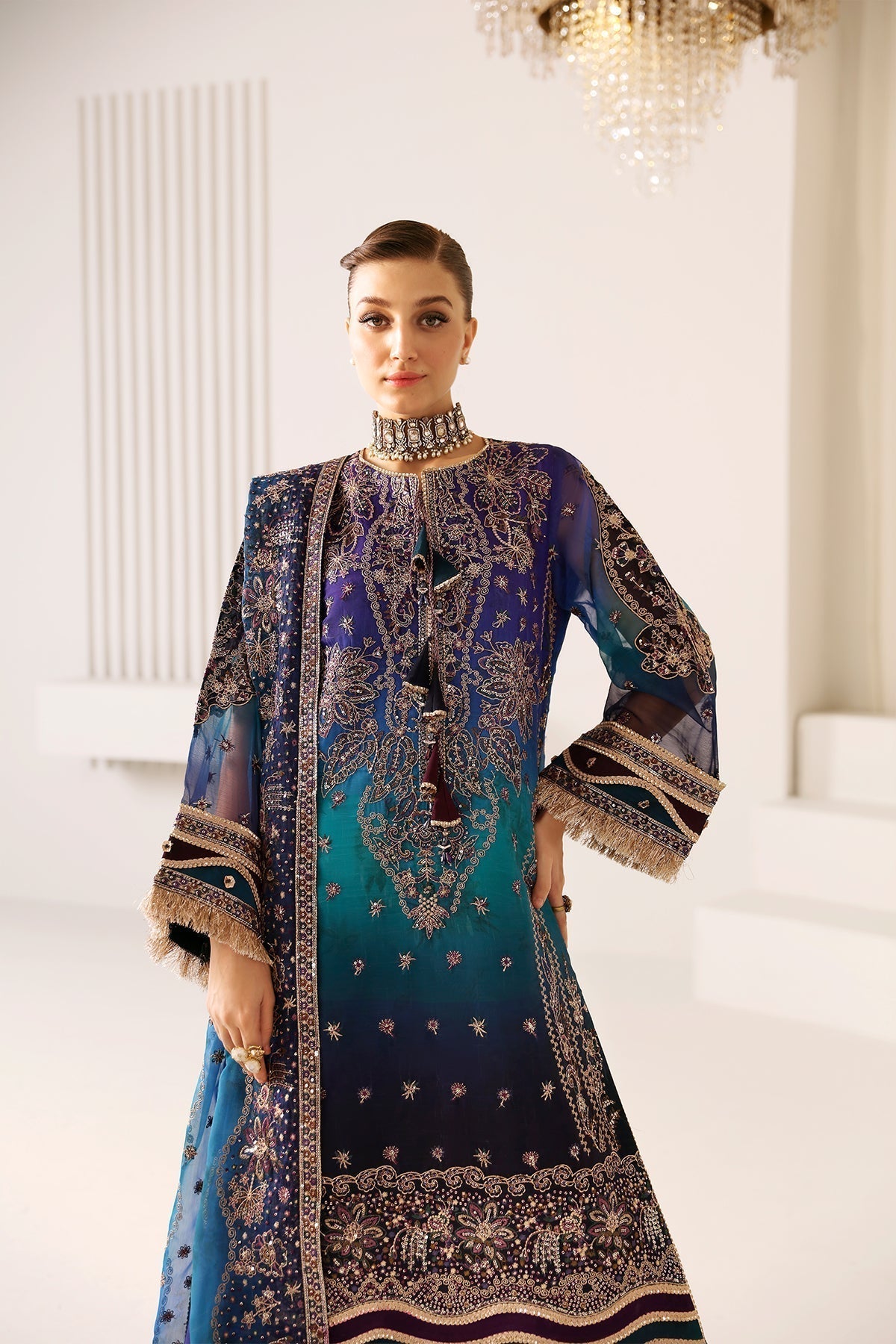 Alizeh | La Ruha Wedding Formals | AF-CH-2182-Oasis - Pakistani Designer Dress - by Alizeh | Type: Formal - 100% Original at Saira Sultan