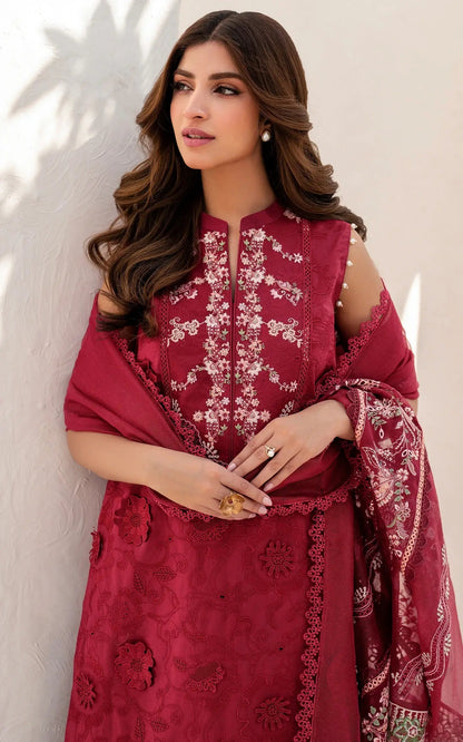 Asifa and Nabeel | Azalia Summer 25 | Opium (AZL25-02) L Red Lawn