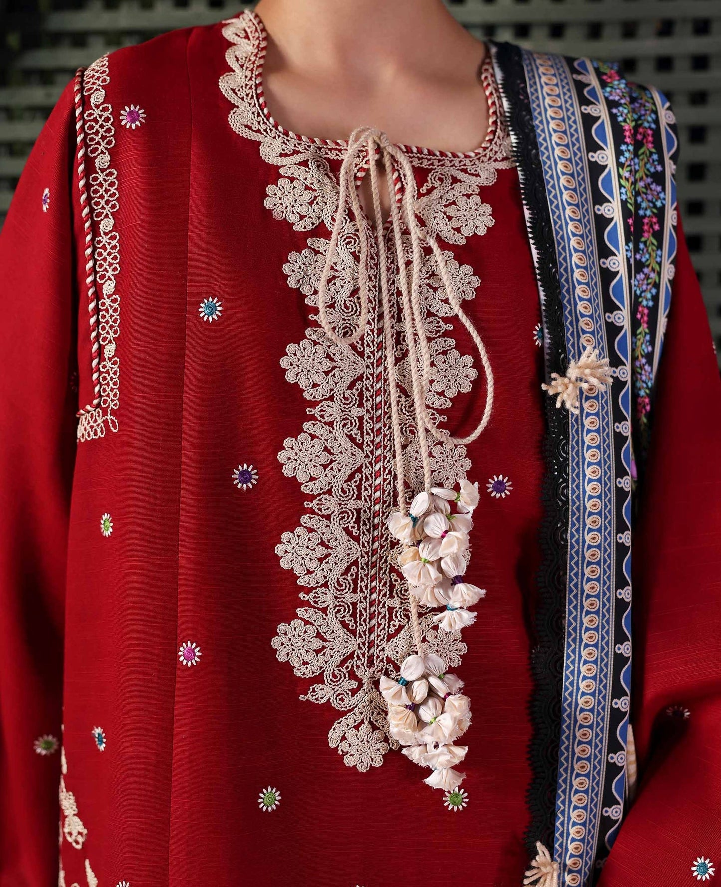 Republic Womenswear | Amaris Luxury Shawl 25 | Orlena by Republic Womenswear - Designer Dress  - Type : Ladies Clothes - Available at Saira Sultan - 100% Original 