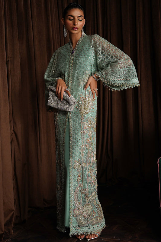Suffuse | Luxury Pret 24 | LIVIA XS Teal Green Net