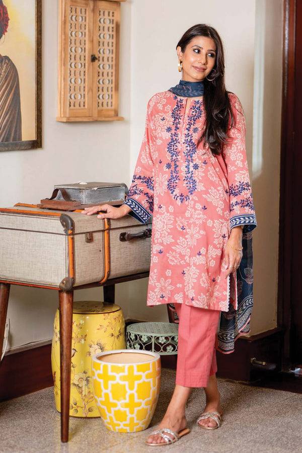 Sahar | Spring Summer Lawn | S-24 - Pakistani Designer Dress - by Sahar | Type: Casuals - 100% Original at Saira Sultan