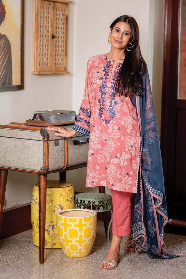 Sahar | Spring Summer Lawn | S-24 - Pakistani Designer Dress - by Sahar | Type: Casuals - 100% Original at Saira Sultan