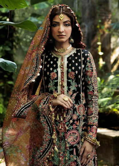 Hussain Rehar | Roshan Luxury Lawn | Dilruba - Pakistani Designer Dress - by Maria B | Type: Luxury - 100% Original at Saira Sultan