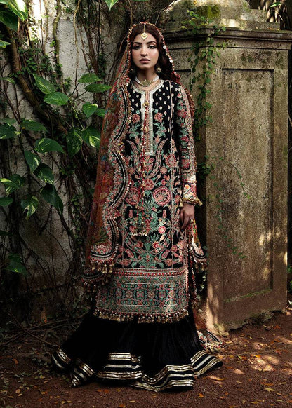 Hussain Rehar | Roshan Luxury Lawn | Dilruba - Pakistani Designer Dress - by Maria B | Type: Luxury - 100% Original at Saira Sultan