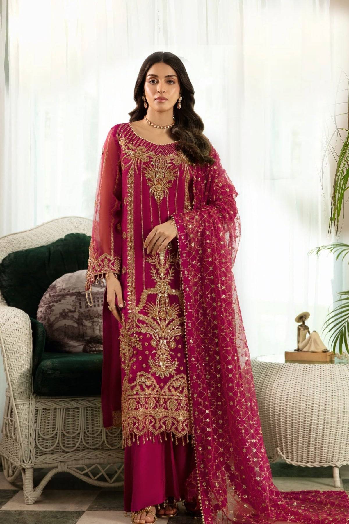 Raeesa Premium | Dehleez Formals | Dl 1031 - Pakistani Designer Dress - by Raeesa Premium - Type : Ladies Clothes - 100% Original at Saira Sultan