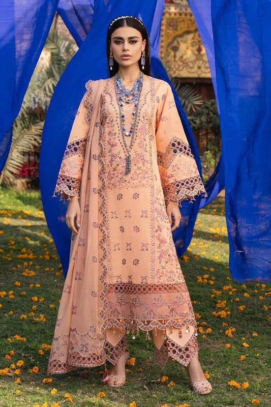 Alizeh | Rawayat Luxury Lawn 24 | Nazmin - Pakistani Designer Dress - by Alizeh | Type: Luxury - 100% Original at Saira Sultan