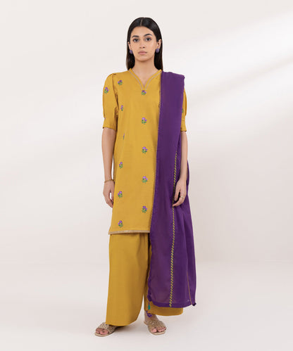 Sapphire | Intermix 2024 | Cambric Suit S-02 - Pakistani Designer Dress - by Sapphire | Type: Casuals - 100% Original at Saira Sultan