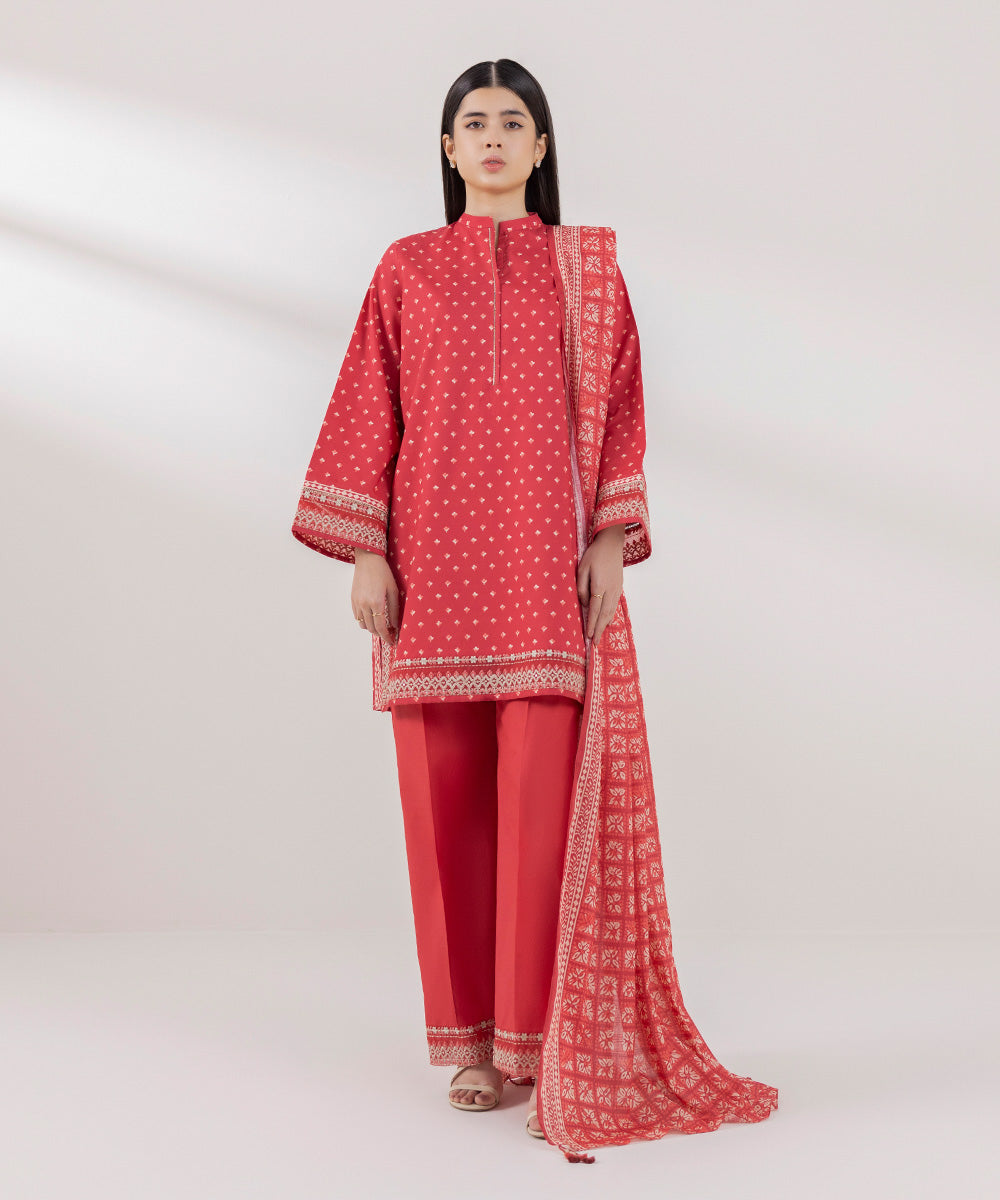 Sapphire | Intermix 2024 | Cambric Suit S-36 - Pakistani Designer Dress - by Sapphire | Type: Casuals - 100% Original at Saira Sultan