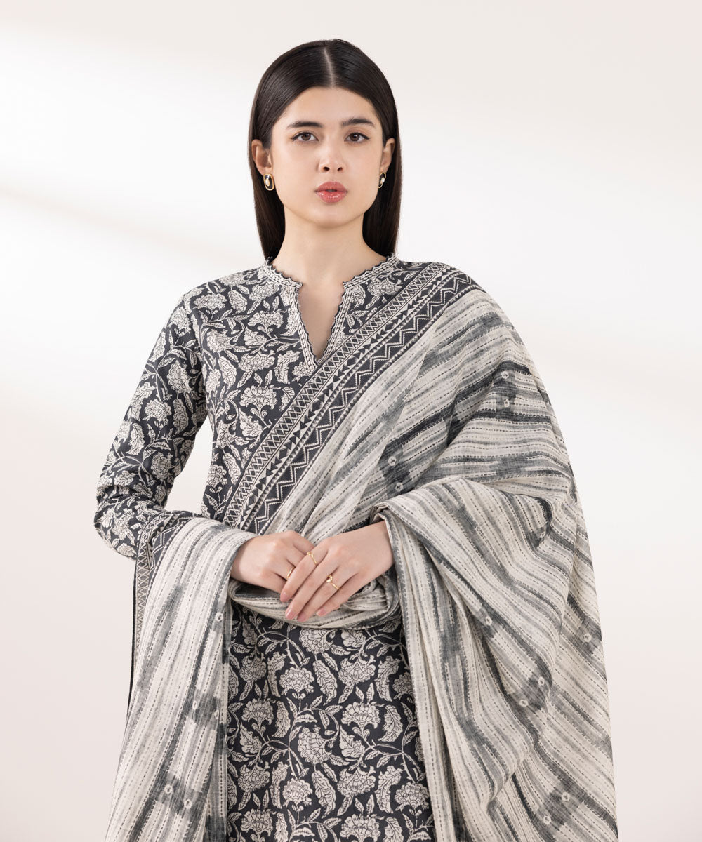 Sapphire | Intermix 2024 | Cambric Suit S-37 - Pakistani Designer Dress - by Sapphire | Type: Casuals - 100% Original at Saira Sultan