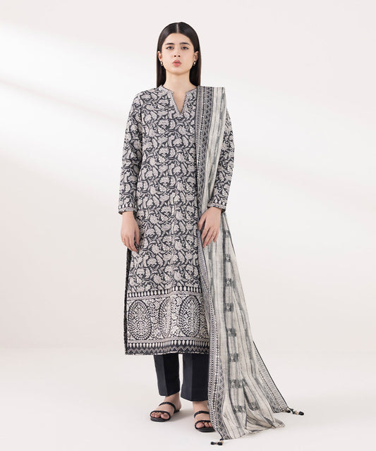 Sapphire | Intermix 2024 | Cambric Suit S-37 - Pakistani Designer Dress - by Sapphire | Type: Casuals - 100% Original at Saira Sultan