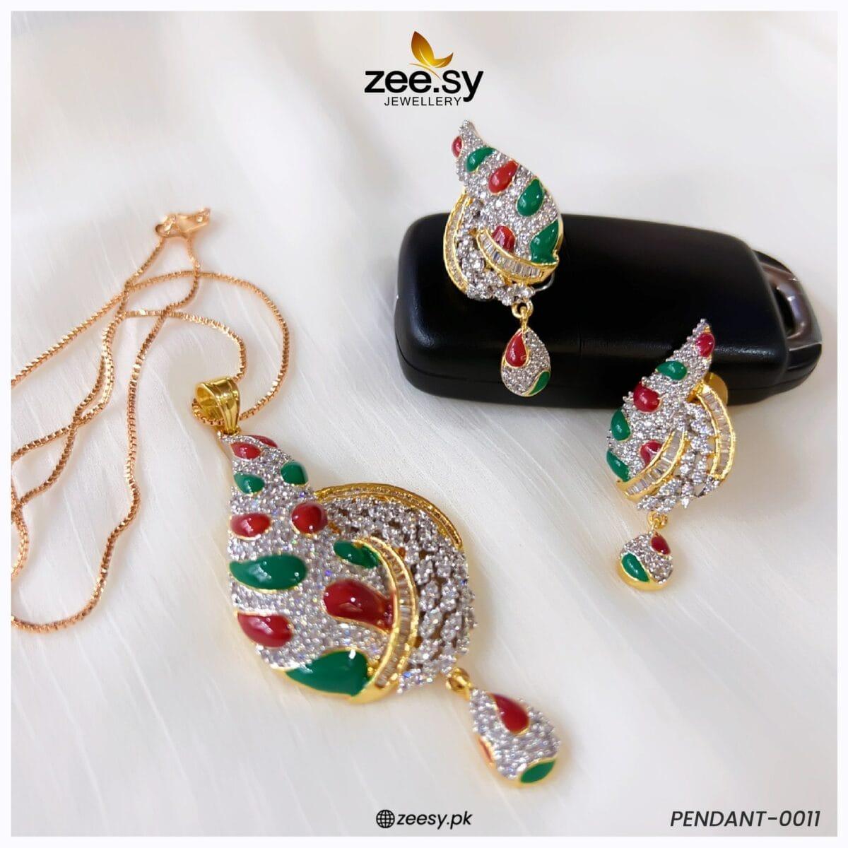 Pendant-0011 Red-Green