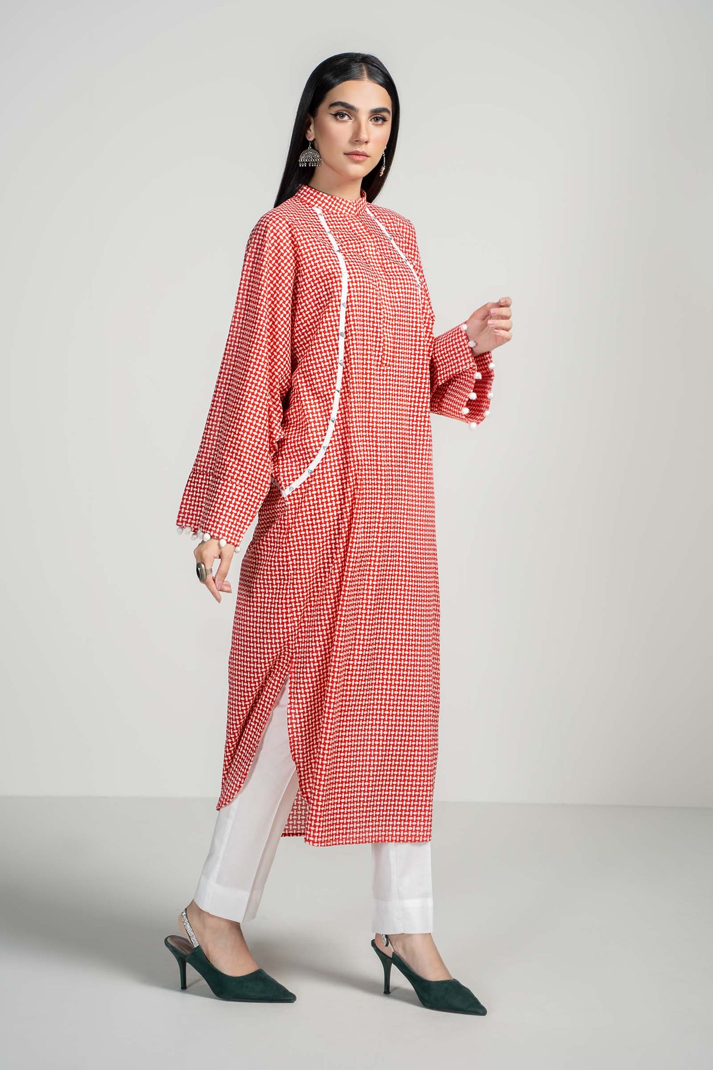 Maira B | Ready to Wear | PS-PF24-09 M Red